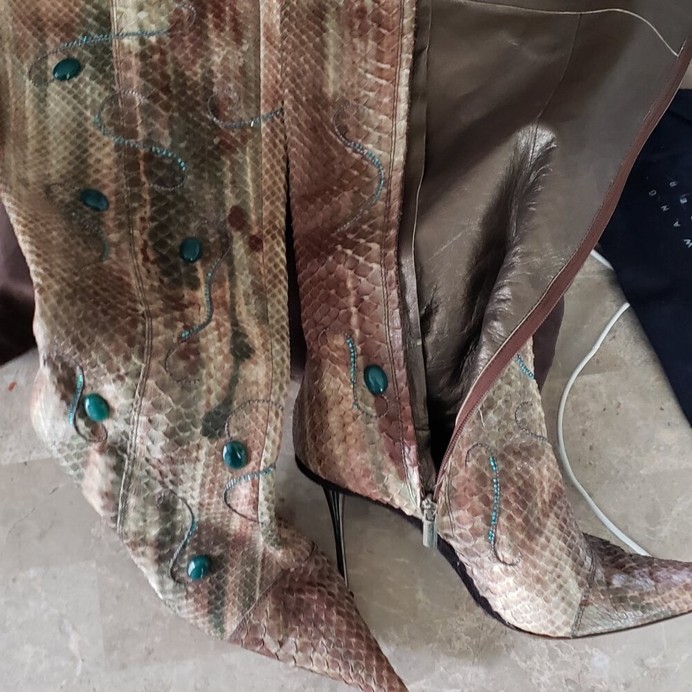 Sacco Python high heels boots - Picture 8 of 8